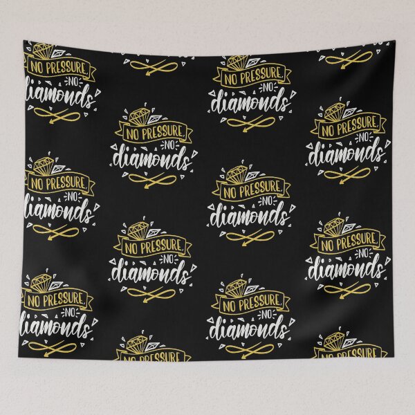 Item preview, No Pressure No Diamonds designed and sold by FOX1999-Design.