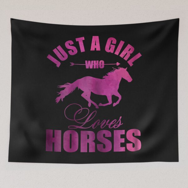 Item preview, Just A Girl Who Loves Horses Watercolor Horse shirt designed and sold by Vignette2323.