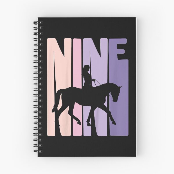 Item preview, Kids 9th Birthday Gift Horse Rider Fan 9 Years Girls designed and sold by Vignette2323.