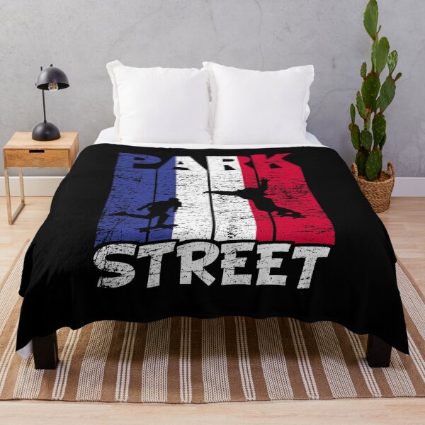 Aperçu de l'œuvre Drapeau France skateur créée et vendue par Kalli-design.