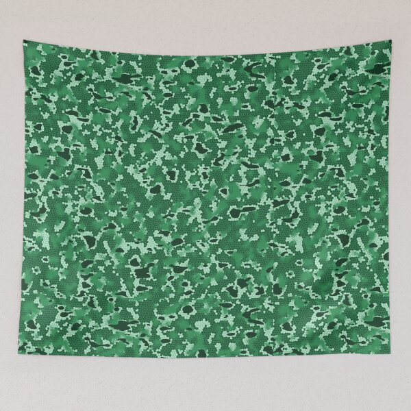 Item preview, Green Cyber Camouflage designed and sold by 9N20.
