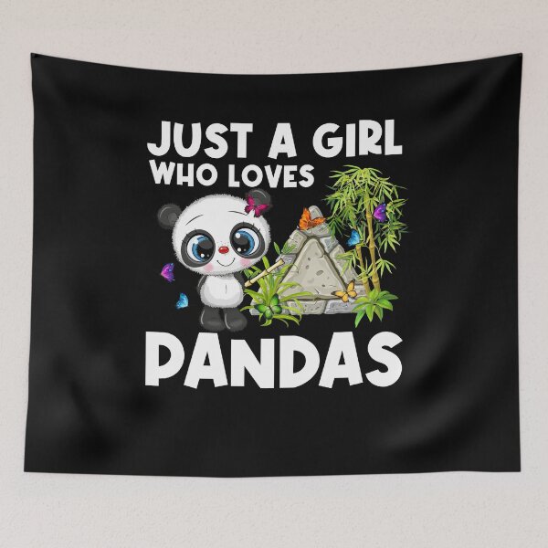 Item preview, Just A Girl Who Loves Pandas Cute Panda designed and sold by FucaGirl.
