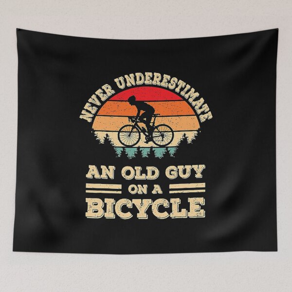Item preview, Never Underestimate An Old Guy On A designed and sold by lanettewright.