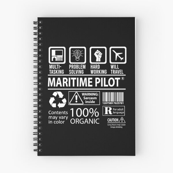 Item preview, Maritime Pilot T Shirt - Multitasking Job Gift Item Tee designed and sold by cloyannett.