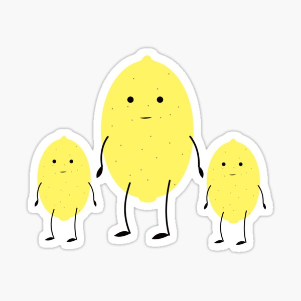 lemon Sticker