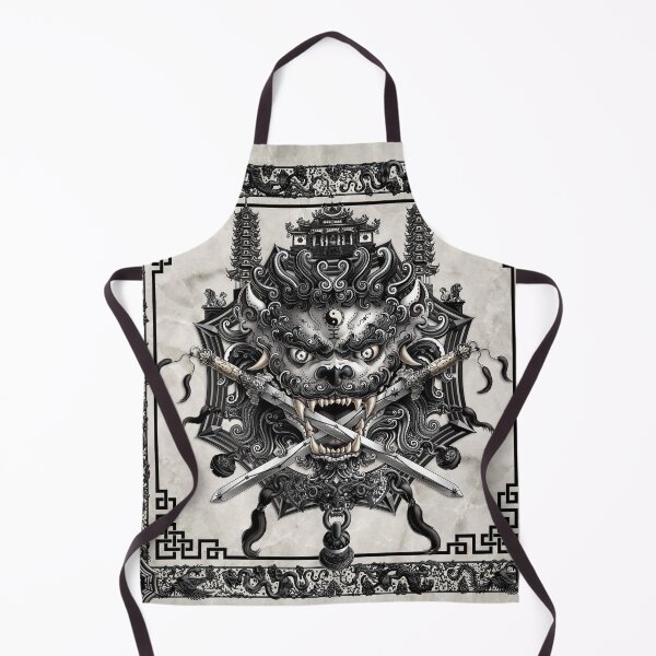 Item preview, Chinese Lion from Taiwan - Black and White designed and sold by Abysm Internal.
