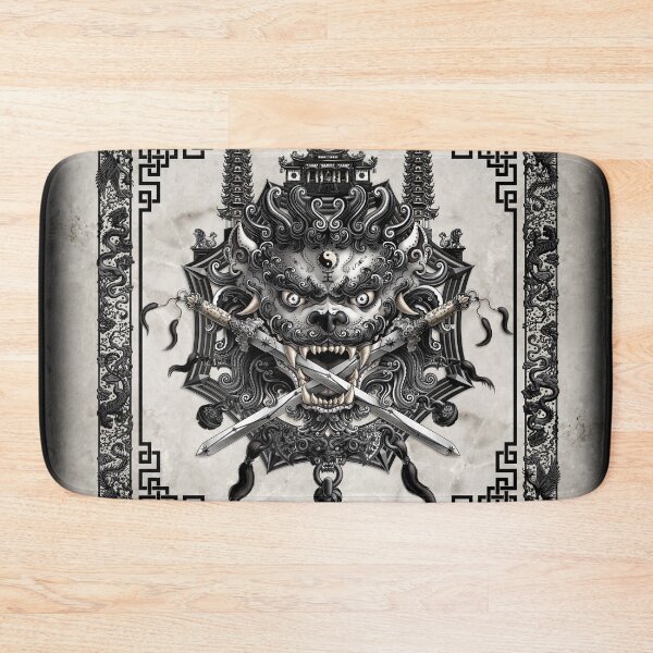 Item preview, Chinese Lion from Taiwan - Black and White designed and sold by Abysm Internal.