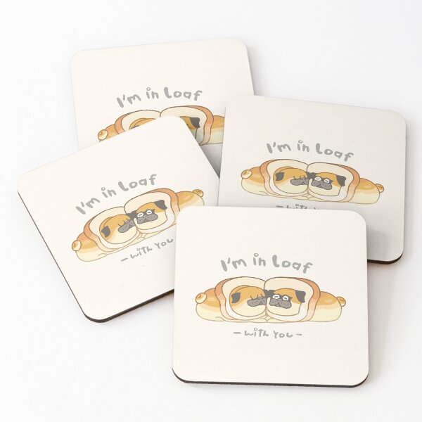 Item preview, I in loaf with u Pug designed and sold by Huebucket.