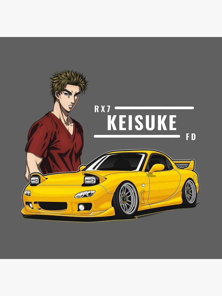 Keisuke Takahashi rx7 FD redsuns