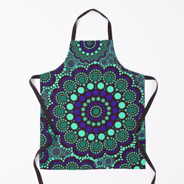 Item preview, Dot art circle ethnic tribal pattern designed and sold by cinnamonbay.