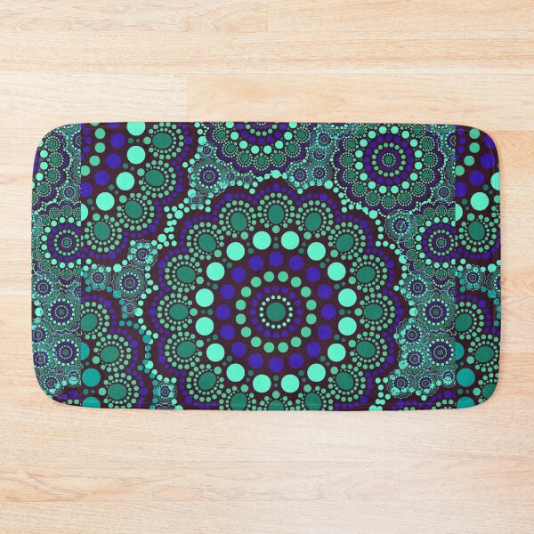 Item preview, Dot art circle ethnic tribal pattern designed and sold by cinnamonbay.