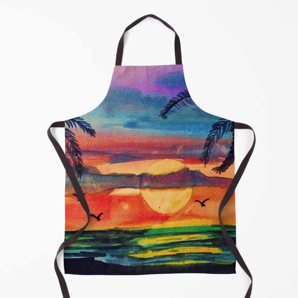 Item preview, Sunset Art - Watercolor designed and sold by YogiHappy.