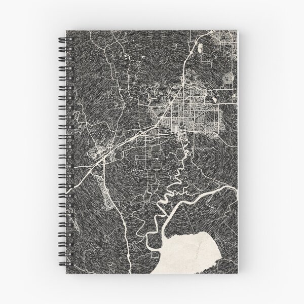 Item preview, Fairfield map California Ink lines designed and sold by InkMaps.