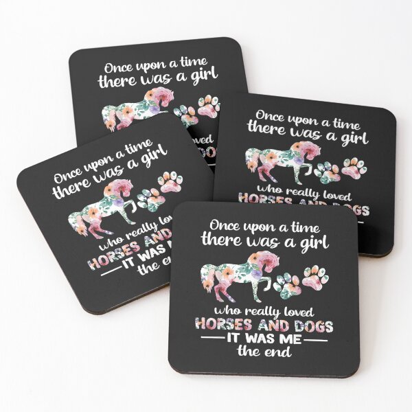 Item preview, Once Upon A Time There Was Girl Who Loved Horse And Dog designed and sold by Vignette2323.