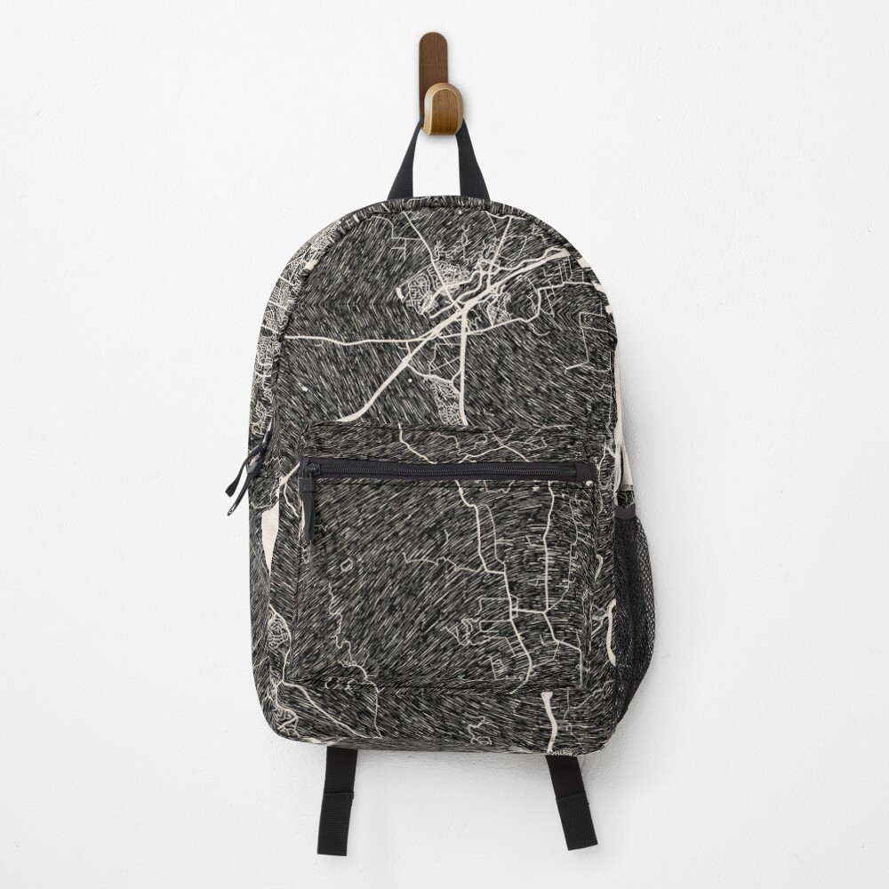 Vista previa del artículo con la obra «Mochila», diseñado y vendido por InkMaps.