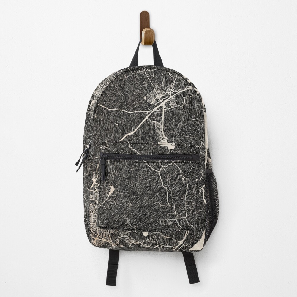 Vista previa del artículo con la obra «Mochila», diseñado y vendido por InkMaps.