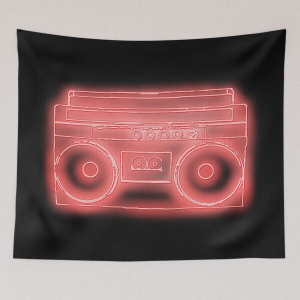 Item preview, neon ghetto blaster designed and sold by Wtp1985.