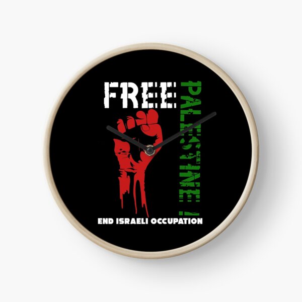 END ISRAEL OCCUPATION Clock