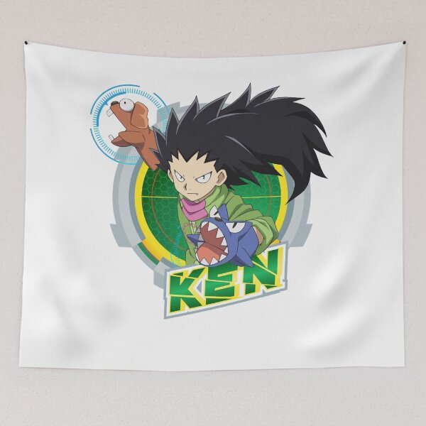 Item preview, Ken Midori from beyblade burst turbo Mask and Sticker Anime Kids break Manga superz Evolution designed and sold by beybladeburstAL.