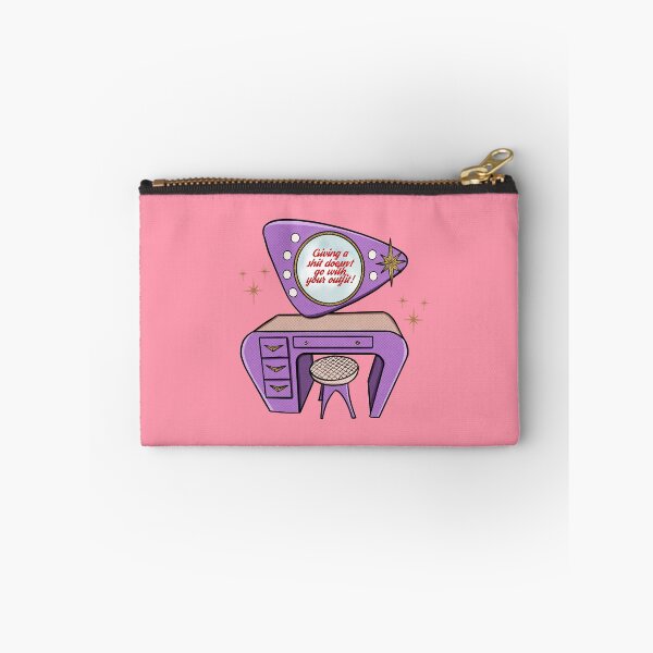 Artikelvorschau, Lila Schminktisch entworfen und verkauft von Thepinmeuptoons.