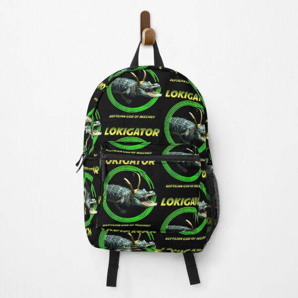 Item preview, Loki-gator Reptilian God Of Mischief designed and sold by Geekman69.