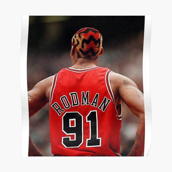 ＠DENNIS RODMAN (WELCOME WORLD) ポスター NBA