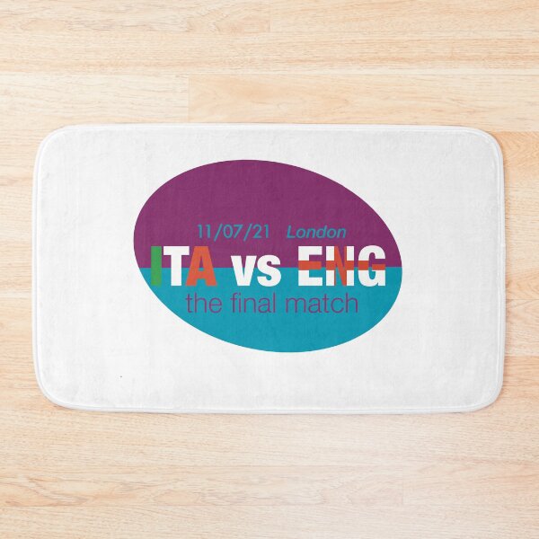 Item preview, ITA vs ENG the final match designed and sold by Opaco19.