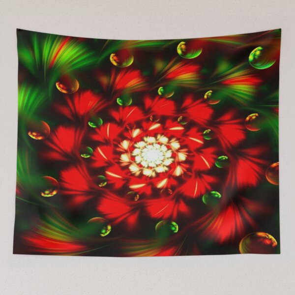 Item preview, 3D Christmas Mandala Fractal designed and sold by willybadu.