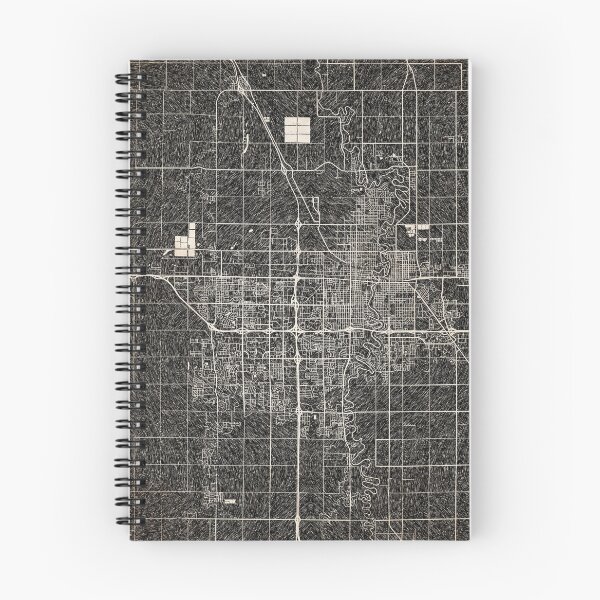 Item preview, Fargo map North Dakota Ink lines designed and sold by InkMaps.