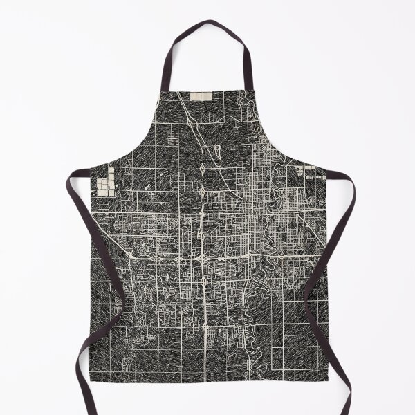 Item preview, Fargo map North Dakota Ink lines 2 designed and sold by InkMaps.