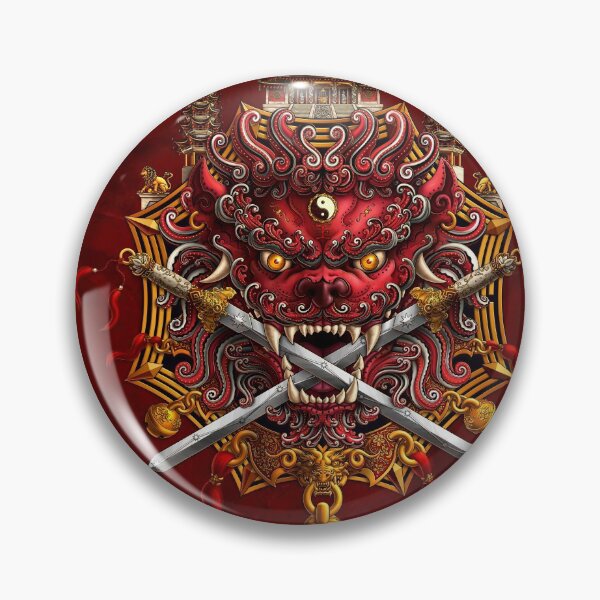 Item preview, Chinese Lion from Taiwan - Red Vermillion designed and sold by Abysm Internal.