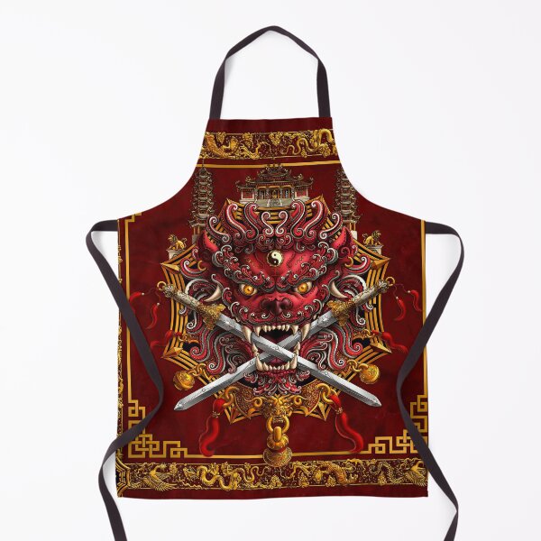 Item preview, Chinese Lion from Taiwan - Red Vermillion designed and sold by Abysm Internal.