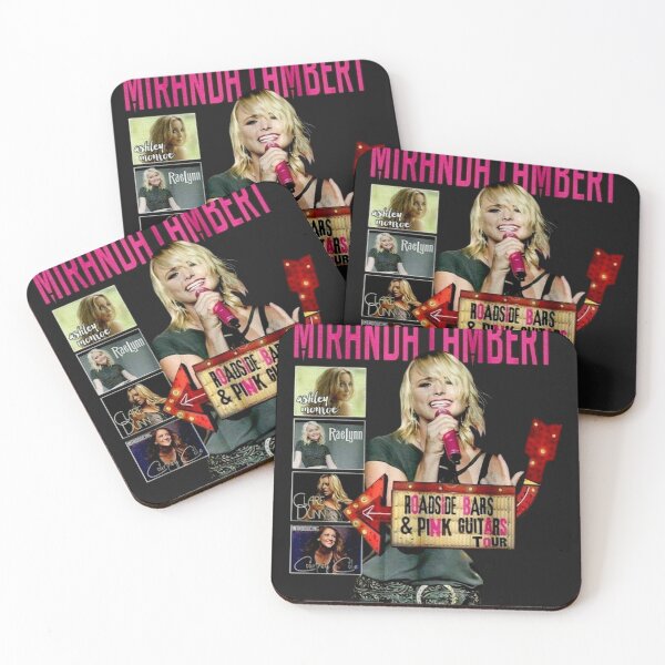 Item preview, MIRANDA LAMBERT Roadside Bar & Pink Guitars Tour 2019 TShirt designed and sold by SONHUYENMIN.
