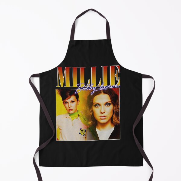 Item preview, Millie Bobby-Brown 90s Vintage Black T-Shirt designed and sold by SONHUYENMIN.