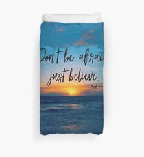 Inspirierend Glauben Verse Zitat Bettbezug