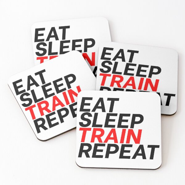 Item preview, Eat Sleep Train Repeat designed and sold by cafeteeria.