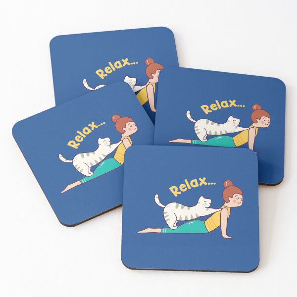 Item preview, Massage Therapist - Kitty_on dark background_funny Design designed and sold by GalacticDust.