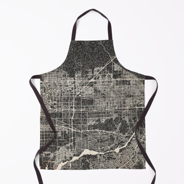 Artikelvorschau, Fontana map California Ink lines 2 entworfen und verkauft von InkMaps.