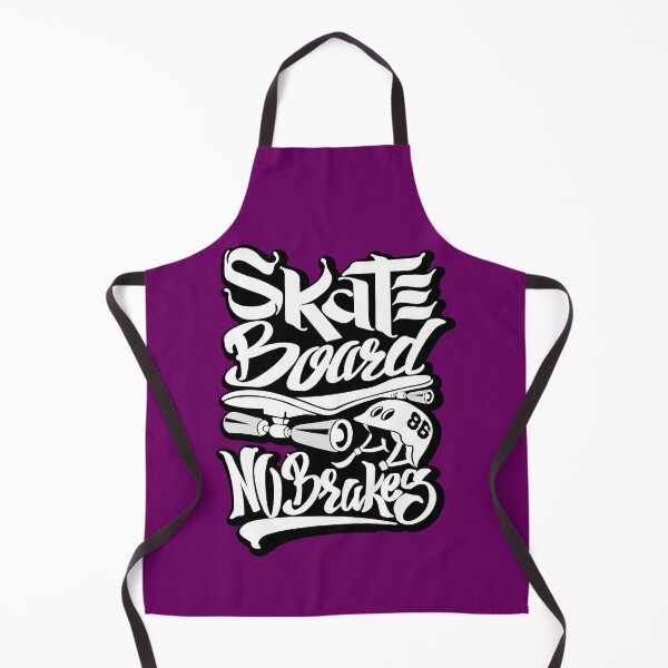 Item preview, Skateboarding No Brakes Deadfamous Illustration designed and sold by Dead-Famous.