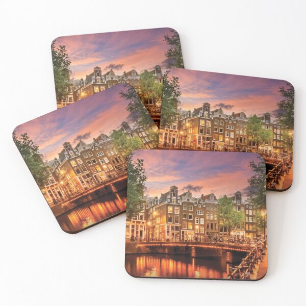 Item preview, Amsterdam Idyllic Sunset designed and sold by BachmaierEwald.