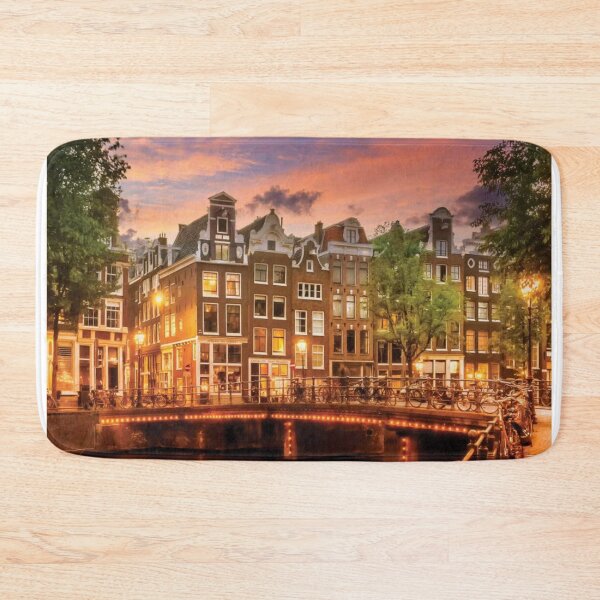 Item preview, Amsterdam Idyllic Sunset designed and sold by BachmaierEwald.