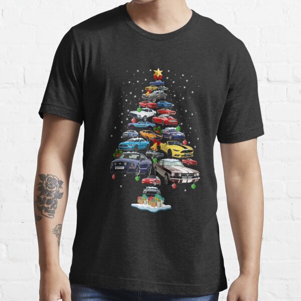 Mustang-Car-Christmas-Tree-Shirt Essential T-Shirt