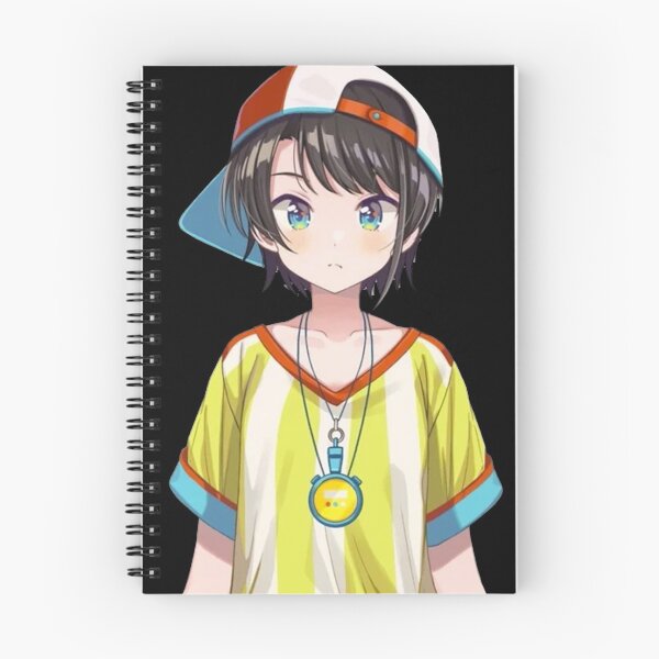 Item preview, Oozora subaru Sticker designed and sold by TrinityTeesEtc.