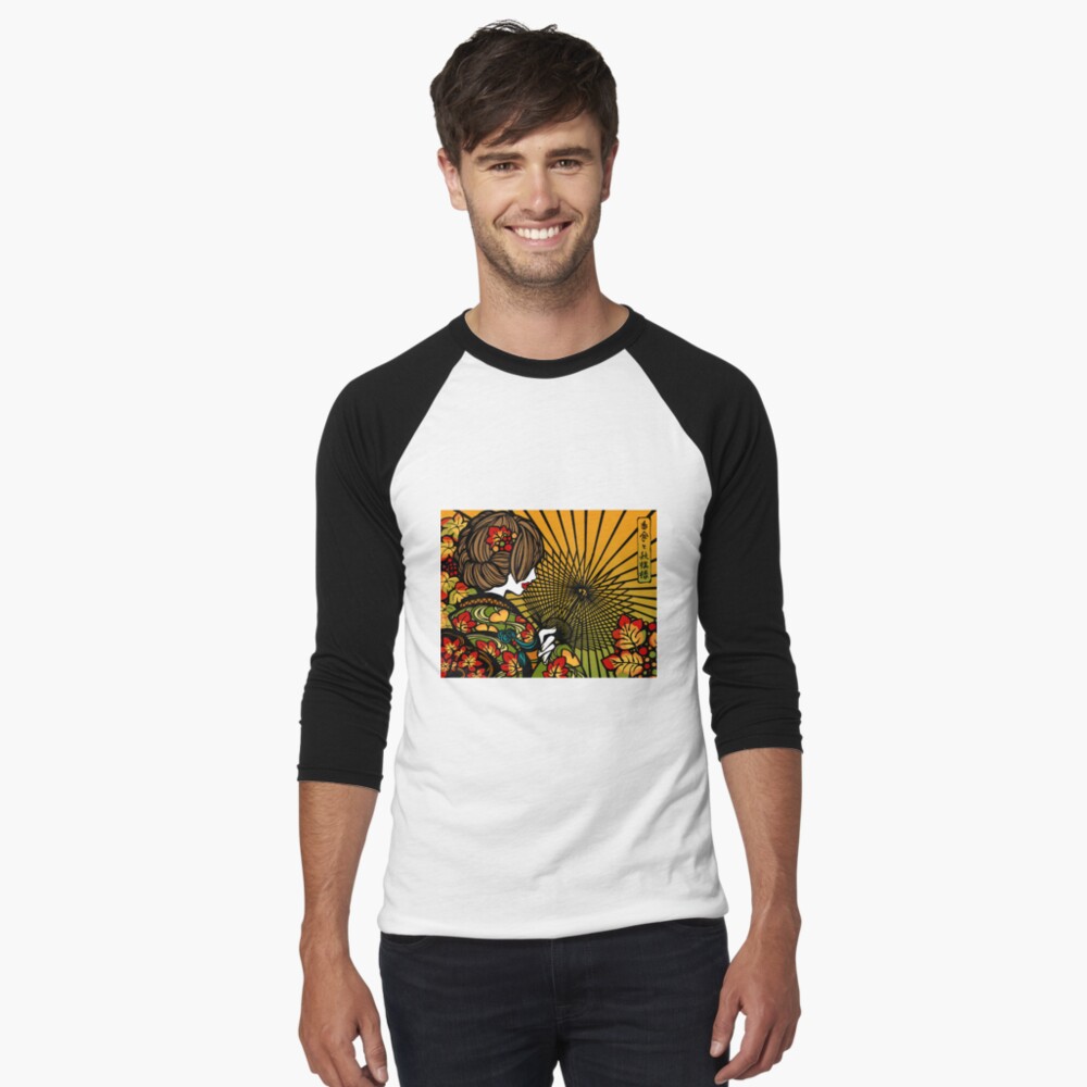Item preview, Baseball ¾ Sleeve T-Shirt designed and sold by SajuArtZen.