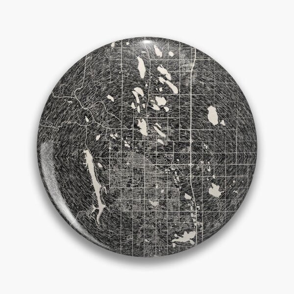 Item preview, Fort Collins map Colorado Ink lines designed and sold by InkMaps.