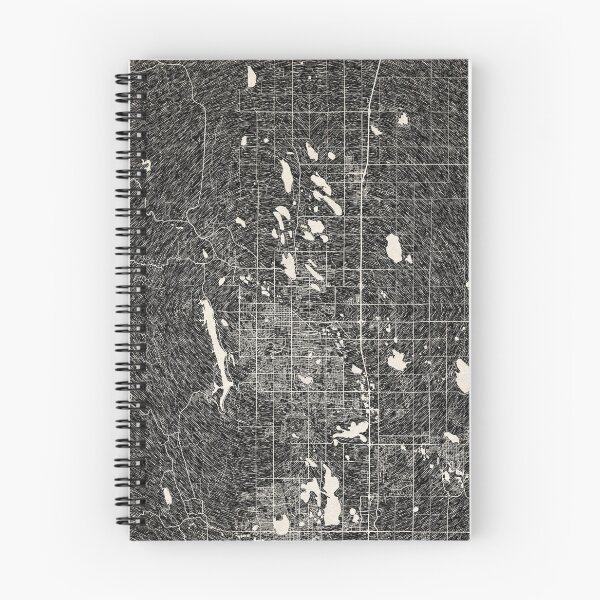 Item preview, Fort Collins map Colorado Ink lines designed and sold by InkMaps.
