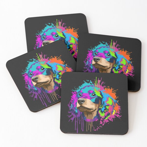 Item preview, Splash Art Gordon Setter Dog Lover Gift Idea designed and sold by StarcyWol.