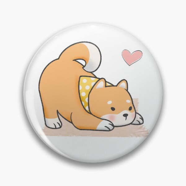 Item preview, Kawaii Shiba Inu designed and sold by WhatWeLoveShop.
