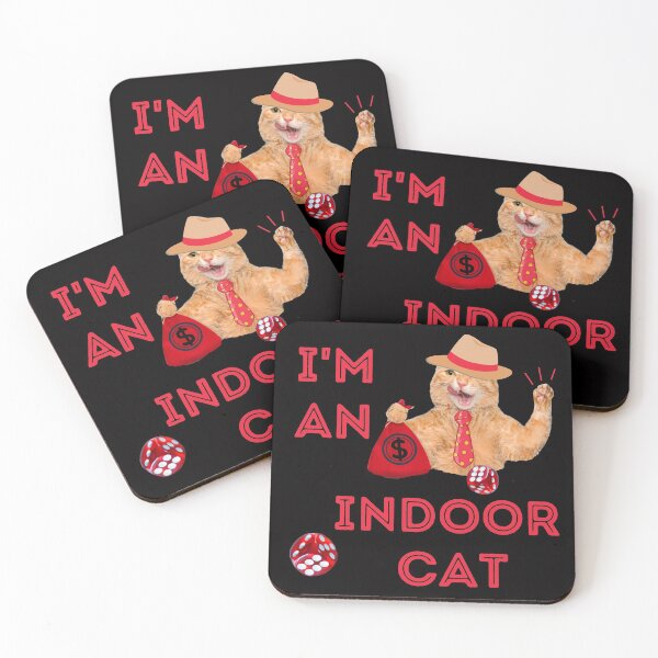 Item preview, I Am An Indoor Cat designed and sold by SloganExpress.