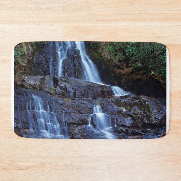 Item preview, Waterfall Laurel Creek Great Smoky Mountains National Park Tennessee designed and sold by SusanDavies76.